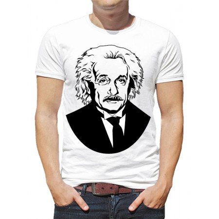  Tricou pentru bărbați Albert Einstein (portret)