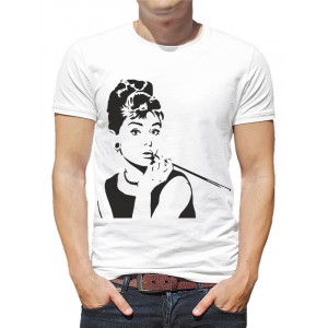  Tricou pentru bărbați Audrey Hepburn