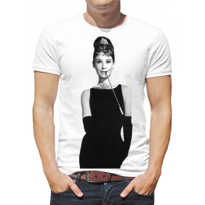  Tricou pentru bărbați Audrey Hepburn