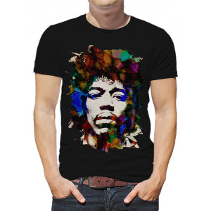  Tricou pentru bărbați Jimi Hendrix (art)