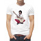  Tricou pentru bărbați Jimi Hendrix cu o chitară (artă). Photo 2