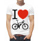  Tricou bărbați „I love bicycles”. Photo 1