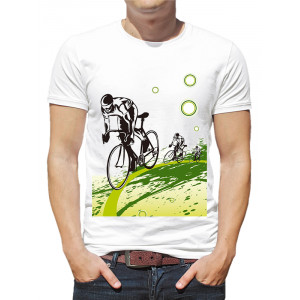  Tricou pentru bărbați „Biciclist”