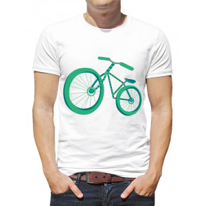  Tricou bărbați „Bicicletă”