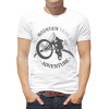  Tricou bărbați „Aventura cu bicicleta de munte”
