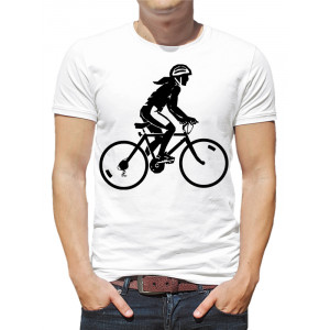  Tricou pentru bărbați „Biciclist”