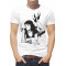  Tricou pentru bărbați Uma Thurman, țigară, pistol. Photo 1