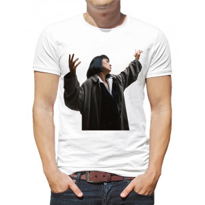  Tricou pentru bărbați Uma Thurman și Pulp Fiction. Photo 2
