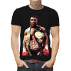  Tricou pentru bărbați Mike Tyson, centură de campionat