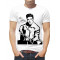  Tricou Elvis Presley pentru bărbați cu chitară și autograf. Photo 1