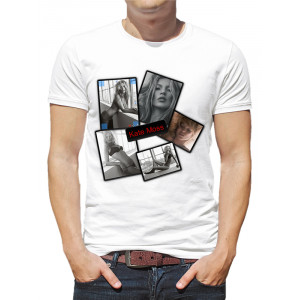  Tricou bărbați Kate Moss (colaj)
