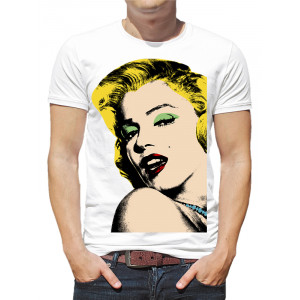 Tricou Marilyn Monroe pentru bărbați. Photo 2