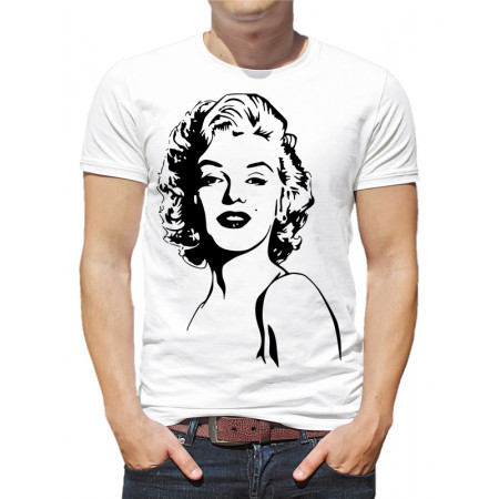  Tricou Marilyn Monroe pentru bărbați