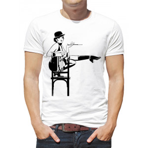  Tricou bărbătesc Liza Minnelli pe scaun