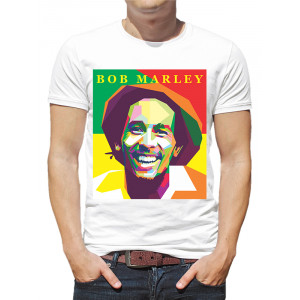  Tricou Bob Marley pentru bărbați (art). Photo 2