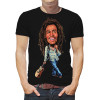  Tricou pentru bărbați Bob Marley (caricatură)