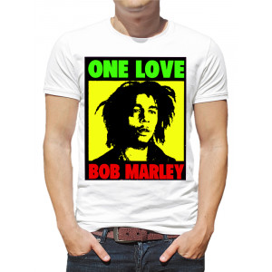  Tricou pentru bărbați Bob Marley - One Love