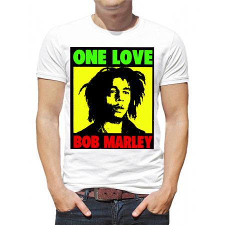  Tricou pentru bărbați Bob Marley - One Love