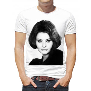  Tricou pentru bărbați Sophia Loren
