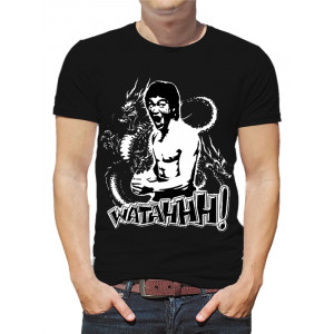  Tricou bărbați Bruce Lee - Watah!