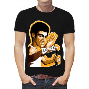  Tricou pentru bărbați Bruce Lee (art)