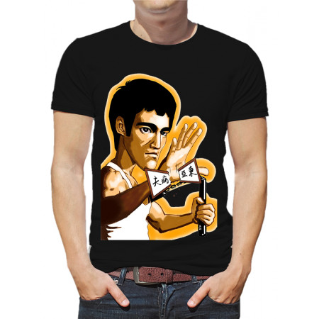  Tricou pentru bărbați Bruce Lee (art)