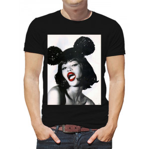  Tricou pentru bărbați Naomi Campbell