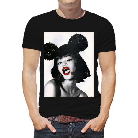  Tricou pentru bărbați Naomi Campbell