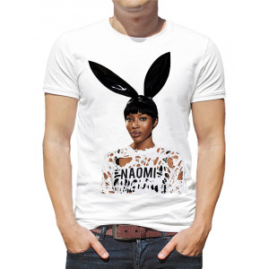  Tricou pentru bărbați Naomi Campbell