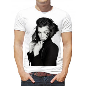  Tricou pentru bărbați Milla Jovovich. Photo 2