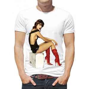  Tricou pentru bărbați Milla Jovovich. Photo 2