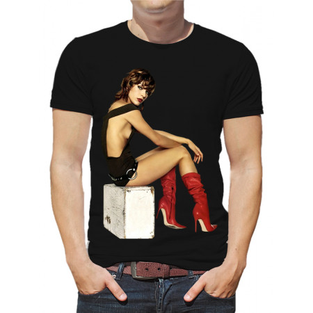 Tricou pentru bărbați Milla Jovovich