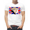  Tricou bărbați Regina Elisabeta a II-a, steag. Photo 1