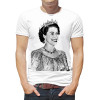  Tricou pentru bărbați Regina Elisabeta a II-a în tinerețe