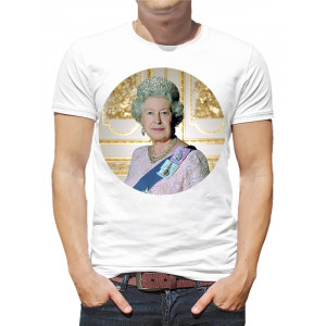  Tricou pentru bărbați Regina Elisabeta a II-a. Photo 2