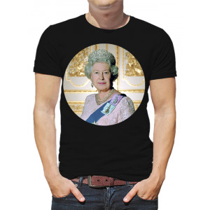  Tricou pentru bărbați Regina Elisabeta a II-a