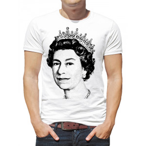  Tricou pentru bărbați Regina Elisabeta a II-a