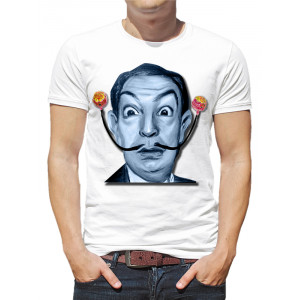  Tricou bărbați Salvador Dali. Photo 2