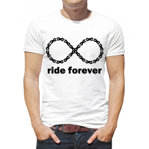  Tricou pentru bărbați „Ride forever”