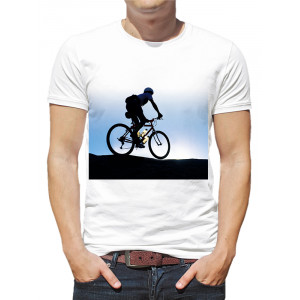 Tricou pentru bărbați „Bicicletă”