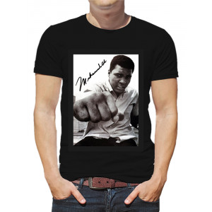  Tricou pentru bărbați Muhammad Ali (autograf)