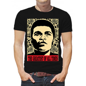  Tricou pentru bărbați Muhammad Ali (art)