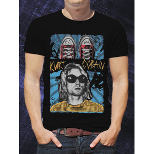  Tricou bărbați „Kurt Cobain”