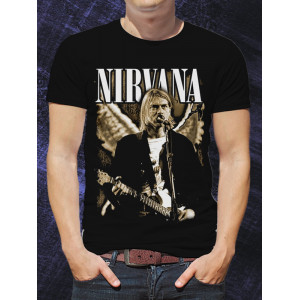  Tricou pentru bărbați „Nirvana. Kurt Cobain”.