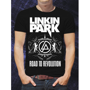  Tricou pentru bărbați „Linkin Park. Road to Revolution”