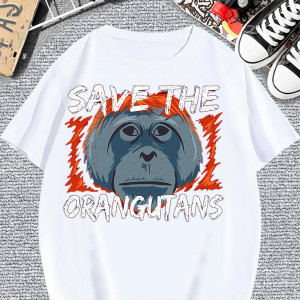  Tricou Salvați urangutanii