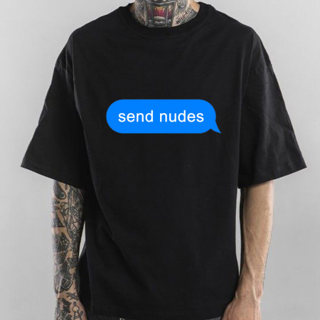  Trimite tricou nud