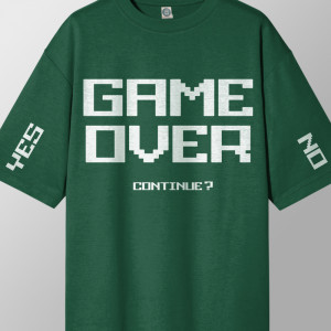  Tricou Game over