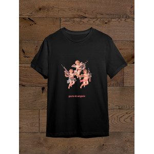  Tricou Pistole și îngeri