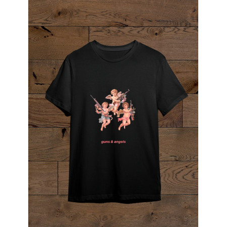  Tricou Pistole și îngeri